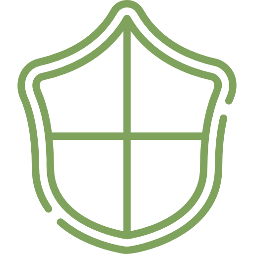 Shield icon symbol for Protect